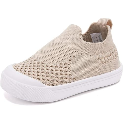 BMCiTYBM Baby Sneakers Girls Boys Lightweight Breathable Mesh First Walkers Shoes 6-24 Months