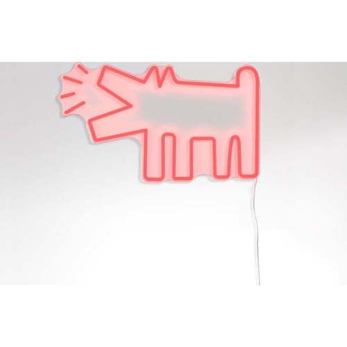 Barking Dog, YP x Keith Haring, LED neon sign