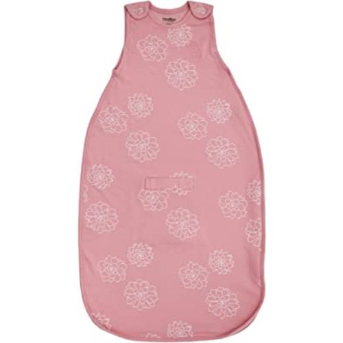 Woolino Merino Wool and Organic Cotton Ultimate Baby Sleep Sack - 4 Season Baby Wearable Blanket - Two-Way Zipper Adjustable Sleeping Bag - Universal Size (2-24 Months) - Succulent