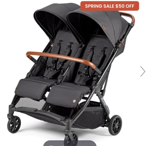 Bēbee Twin: Best Folding Double Stroller | Bombi Gear