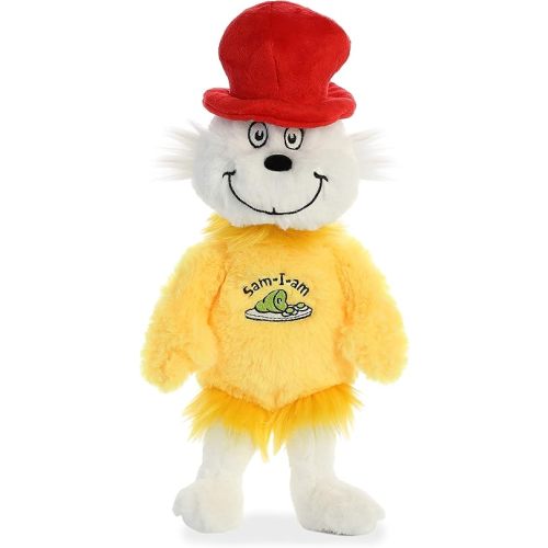 Aurora® Whimsical Dr. Seuss™ Sam I Am Stuffed Animal - Officially Licensed Plush for Imaginative Play - Perfect for Kids and Adults - Multicolor 12 Inches