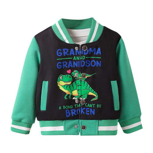 Zwiiyzr 9M-4T Baby Clothes Boys' Bomber Jacket Full Zip Cozy Boys Outerwear Jackets Green