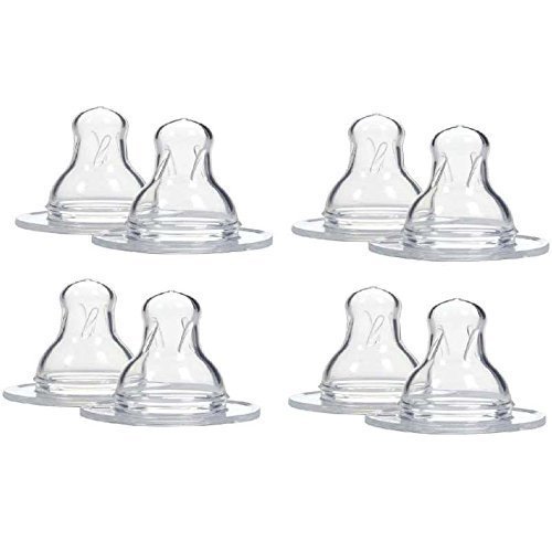 Dr. Brown's Natural Flow Preemie Standard Nipple - 8 Nipples