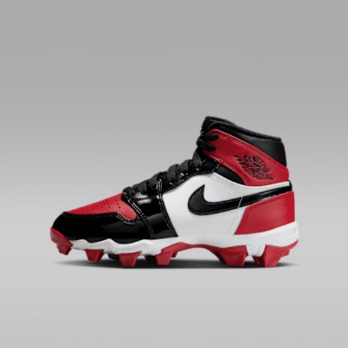 Jordan 1 Mid Little/Big Kids' Cleats