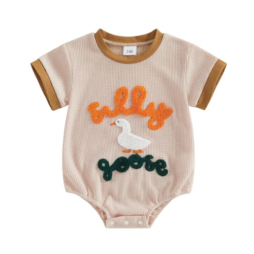 Newborn Baby Boy Girl Summer Clothes Funny Print Sweatshirt Romper Oversized Infant Short Sleeve Bodysuit