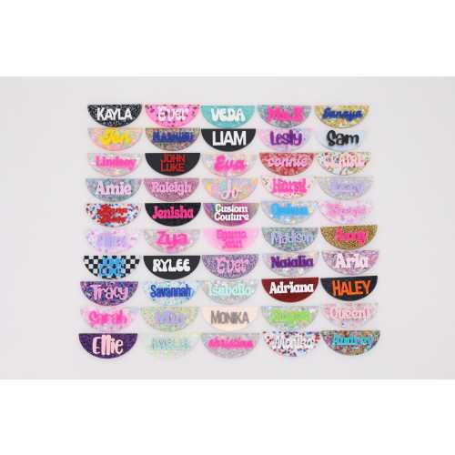 OWALA FreeSip Personalized Name Tag | Cup Accessory | 40 oz | 32 oz | 24 oz | 16 oz | Complimentary Adhesive Included