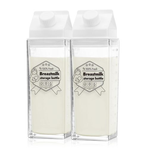 Papablic Glass Storage Bottles