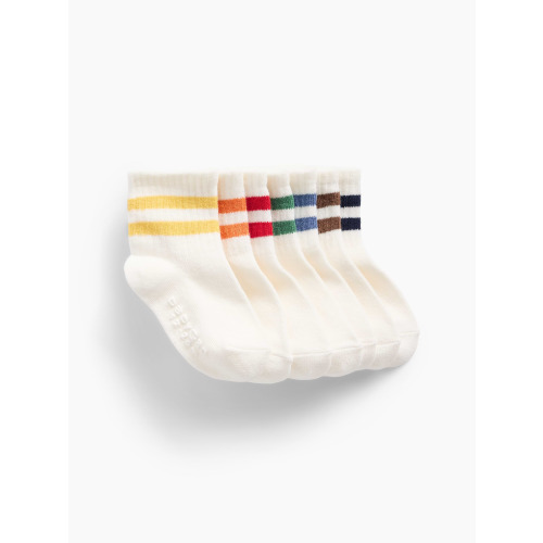 babyGap Varsity Crew Socks (7-Pack)