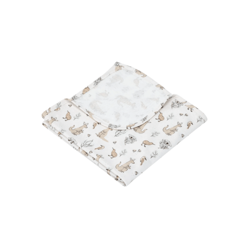 Cotton Jersey Blanket - Australiana