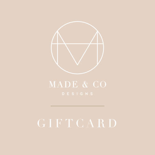 Made and Co Designs Gift Card