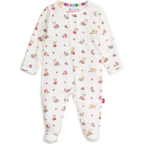 Pup Fiction Magnetic Footie, 9-12M