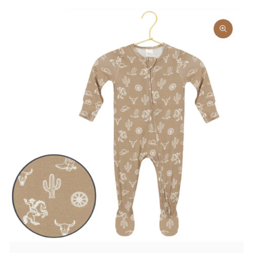 Wyatt Zipper Footies