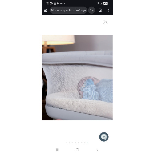 Organic Breathable Bassinet Mattress for Halo Bassinets (New)