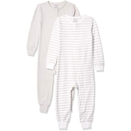 Hanes Baby Zippin 2 Pack Sleep and Play Suits