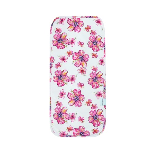 Hibiscus Kiss Burp Cloth