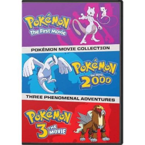 Pokemon: The First Three Movies (DVD)(2018)