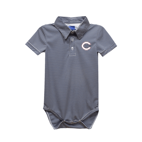 Baby Striped Polo Onesie