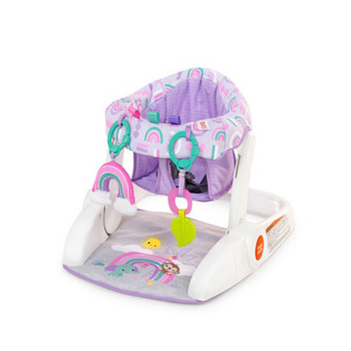 Baby Purple Paradise Learn-to-Sit 2-Position Floor Seat