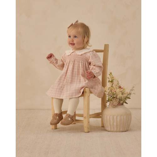 Callie Dress Pink Plaid