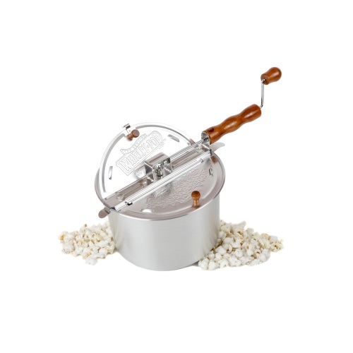 Whirley Pop™ Stovetop Popcorn Popper - Original Silver