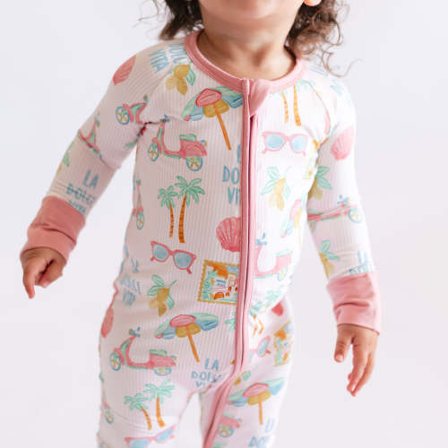 Infant Romper in Passport