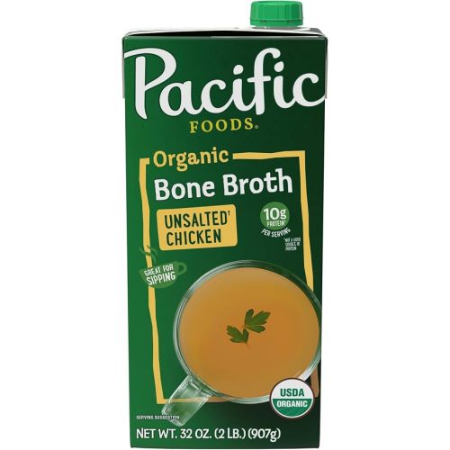 Pacific Foods, Broth Chicken Bone Organic, 32 Fl Oz