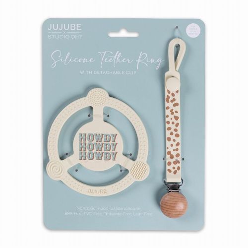 JuJuBe x Studio Oh! Silicone Teether Ring