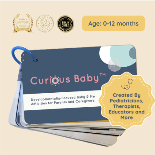 Infant Learning Cards - Curious Baby™ Activity Cards – Curious Baby Cards