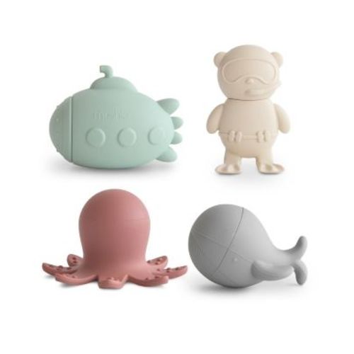 Sealife Mold Free Bath Play Set - 4 Pack