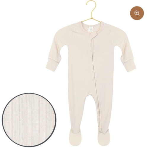 Cove Ribbed Zipper Footies