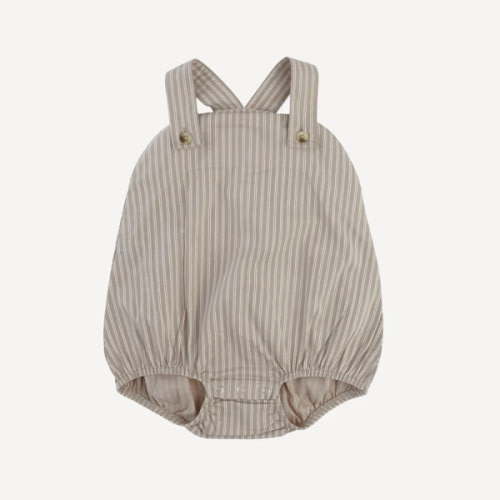 country bubble | earthy pinstripe | organic cotton woven