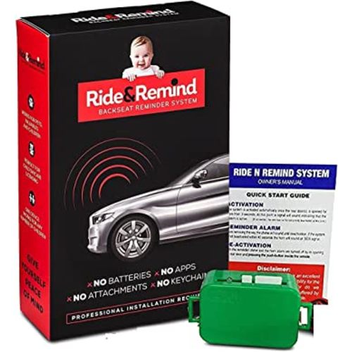 Car Alarm - Back Seat Reminder System - Baby Car Seat Reminder Alarm - Perfect for Children & Pets (Must be Professionally Installed)