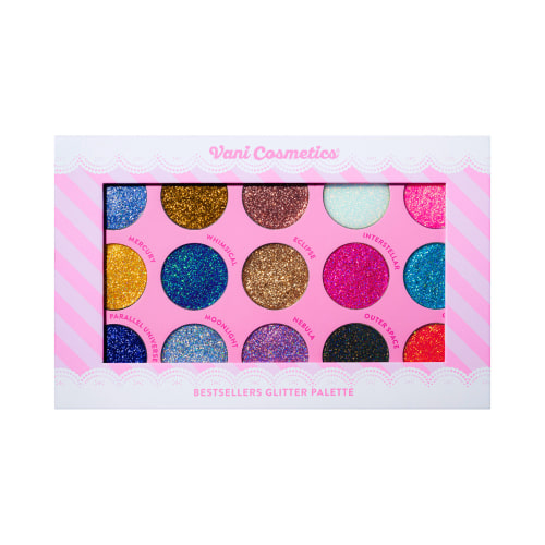 Bestsellers Palette (15 Glitters)