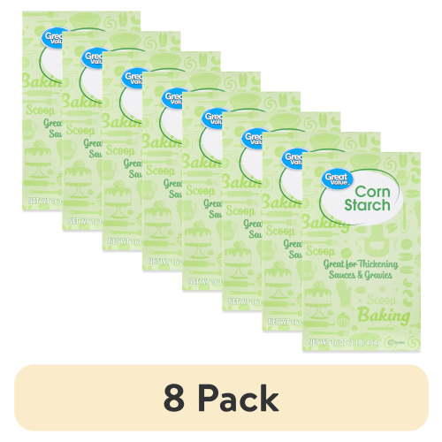 (8 pack) Great Value Corn Starch, 16 oz