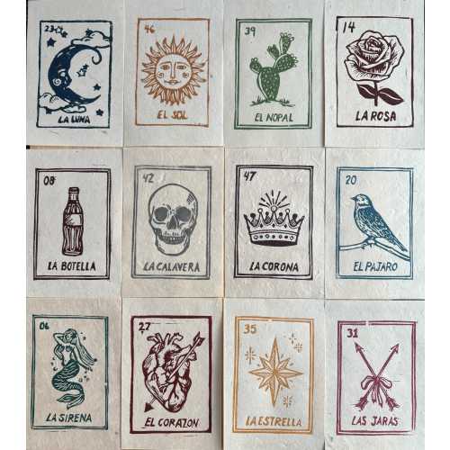 Loteria Card Set - Art Print Bundle - Wall Art