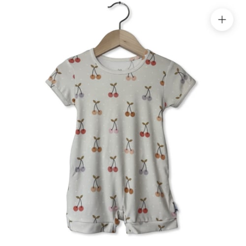 Cherry on Top Shorty Romper
