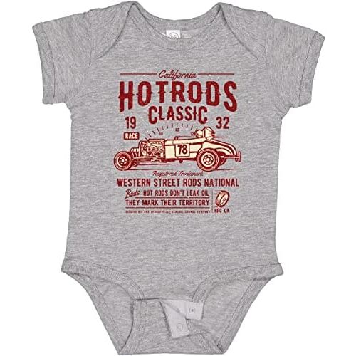 inktastic Hot Rods Race Classic Baby Bodysuit