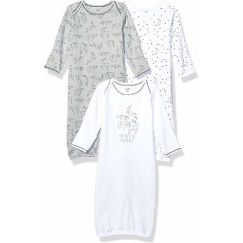 Touched by Nature Unisex Baby Organic Cotton Gowns