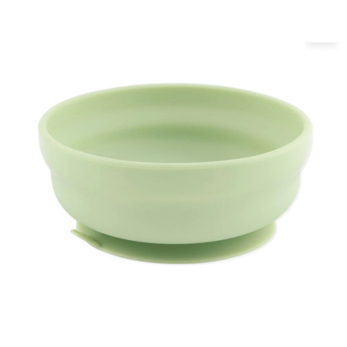 Silicone Suction Bowl w/ Sloped Bottom For Easy Scooping | Bumkins