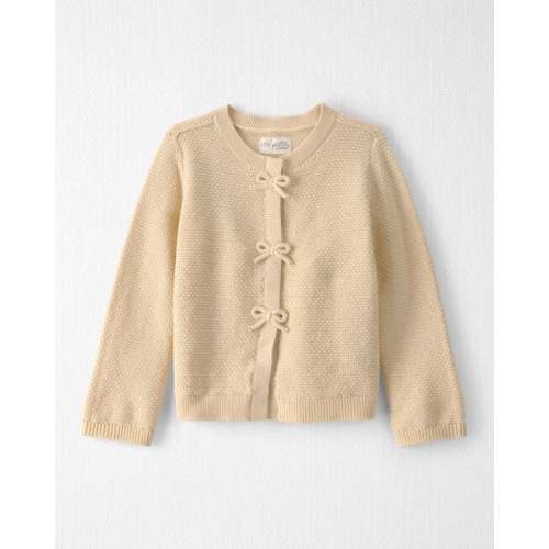 Toddler Girl Organic Cotton Sweater Knit Cardigan - Little Planet | Carter's