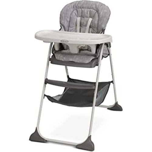 Graco Slim Snacker High Chair, Ultra Compact High Chair, Whisk