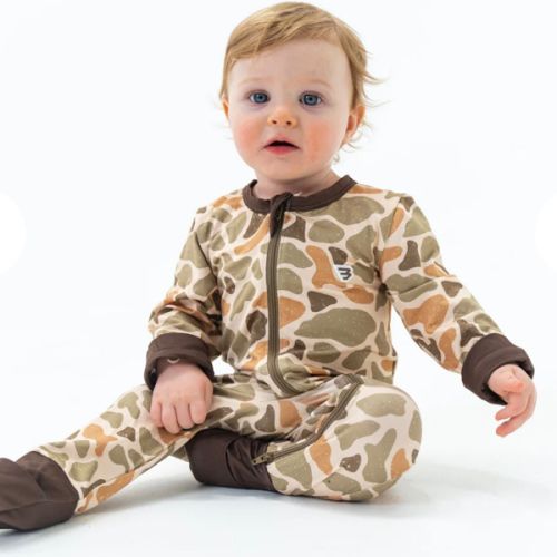 Baby Zip Up - Venado Camo – BURLEBO