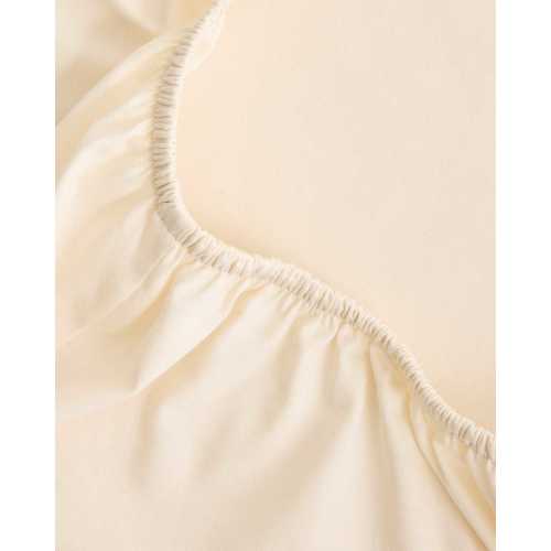 Organic Waterproof Crib Mattress Protector in Natural