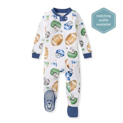 Field Goal Organic Cotton Sleeper – Burt's Bees Baby