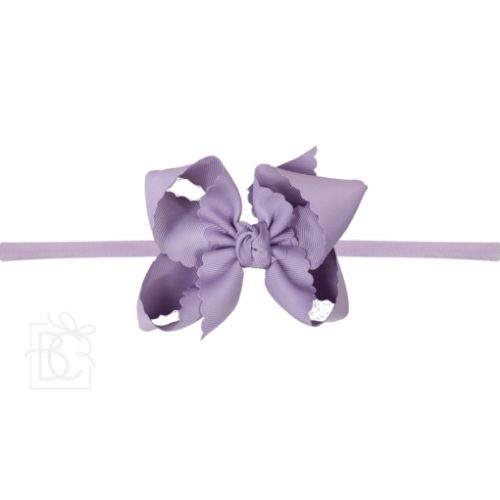 Satin Double Knot Bow on Clip