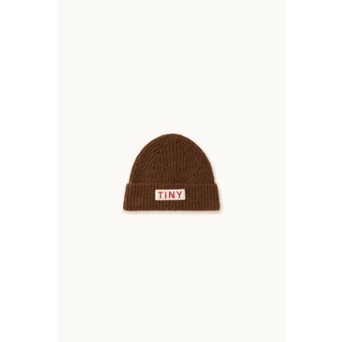 SOLID BEANIE dark brown | TINY