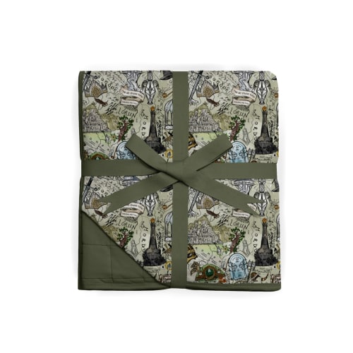 Map of Middle-earth™ Quilted Oversized Blanket
