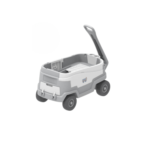 Burleigh Wagon Kids Stroller & Beach Wagon with Cooler - Limited Edition Salt White