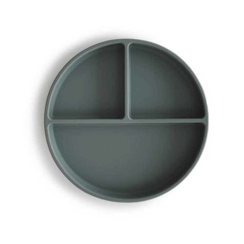 Mushie - Silicone Suction Plate - Dried Thyme