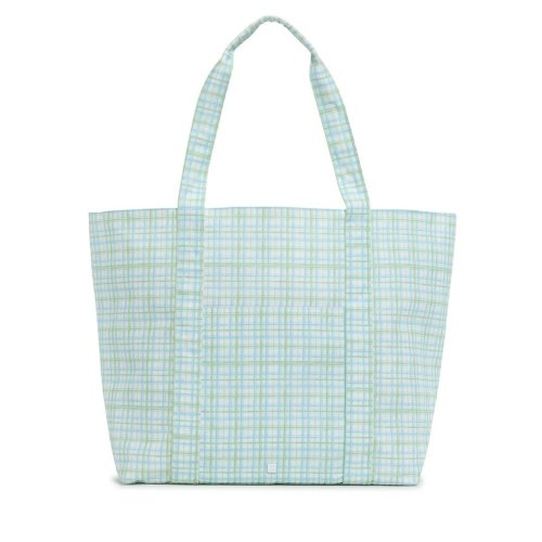 Classic Green Plaid Jumbo XL Tote